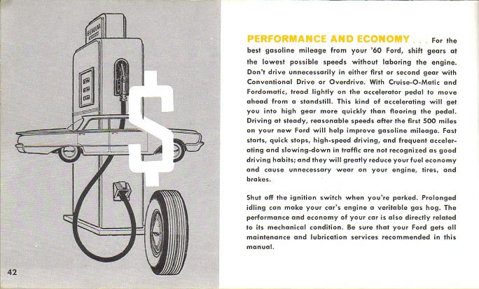 1960 Ford Owners Manual Page 27